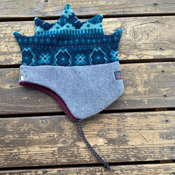 Vintage Other - Vintage retro fleece ski hat winter spikes b.a.p smear action products